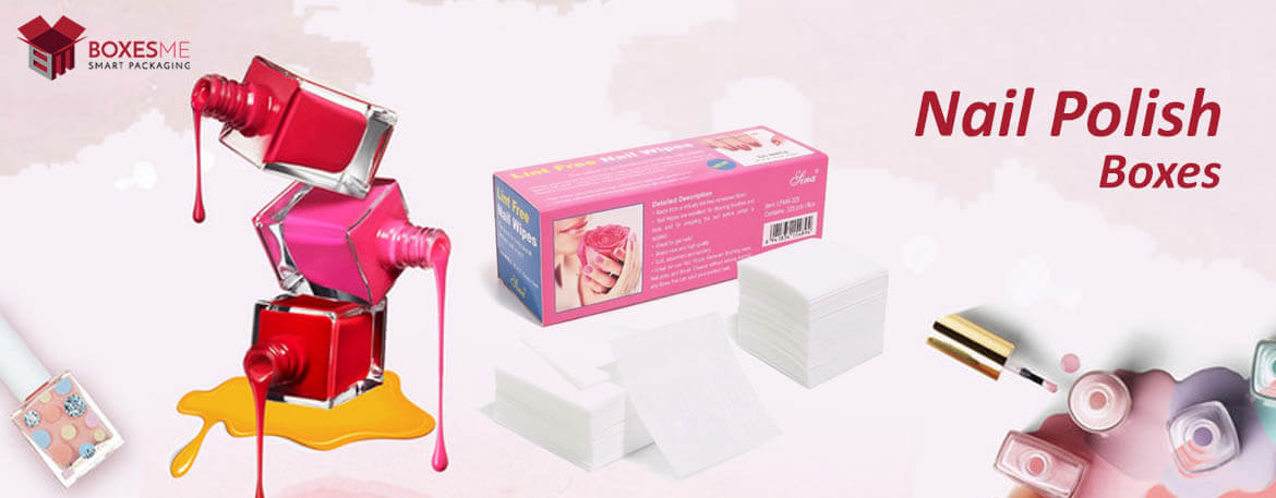 Custom Nail Polish Boxes Packaging Of Premium Quality